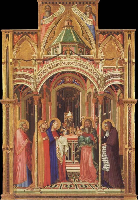 Ambrogio Lorenzetti The Presentation in the Temple Spain oil painting art